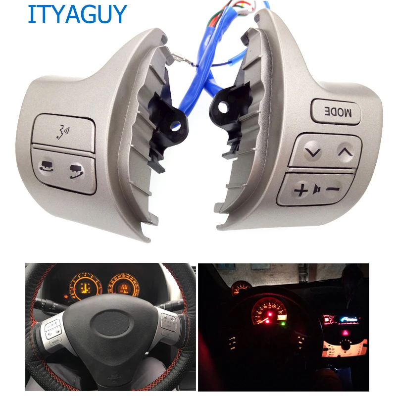Bluetooth переключатель управления аудиосигналом на руль 84250 02200 для Toyota Corolla ZRE15 2007 2010