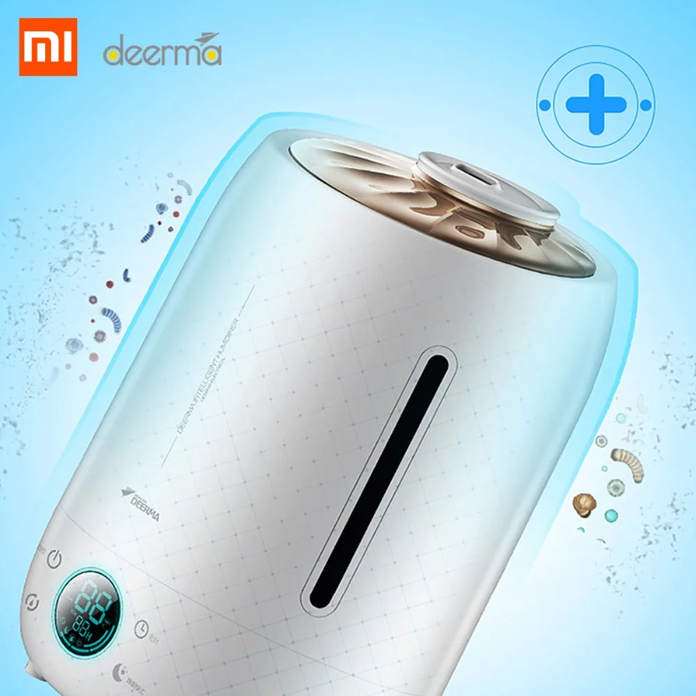 Xiaomi Deerma DEM F500 увлажнитель воздуха ультразвуковой тумана 5L тихий ароматический