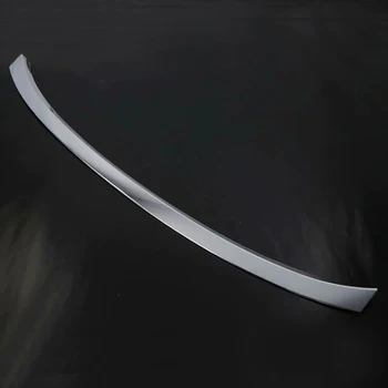 

For Mitsubishi Eclipse Cross 2018 Car Accessories Rear Trunk Spoiler Wing Decorative Cover Trim ABS Chrome