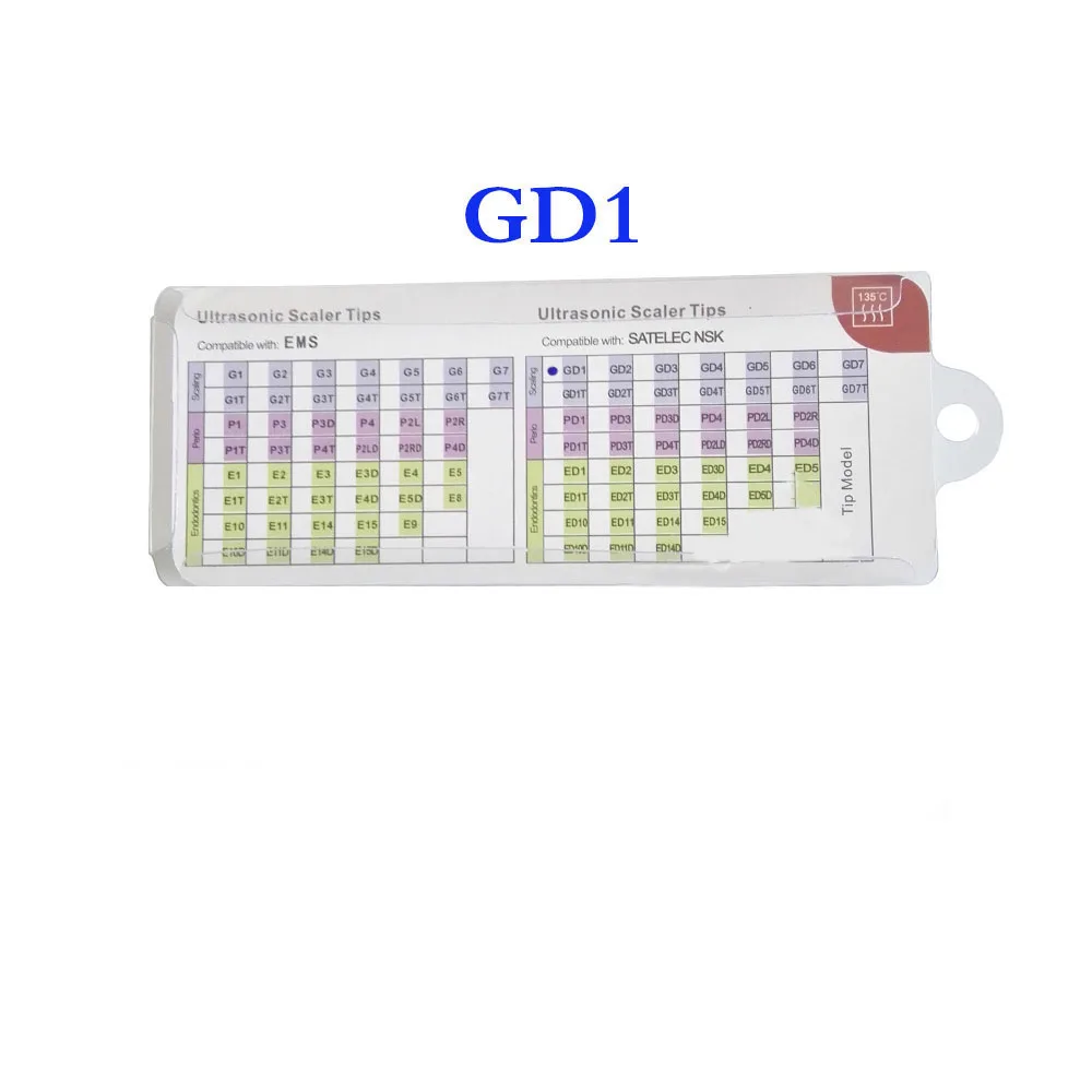 10 шт. Стоматологическая Ультразвуковой скалер Совет gd1 для DTE/Satelec/nsk