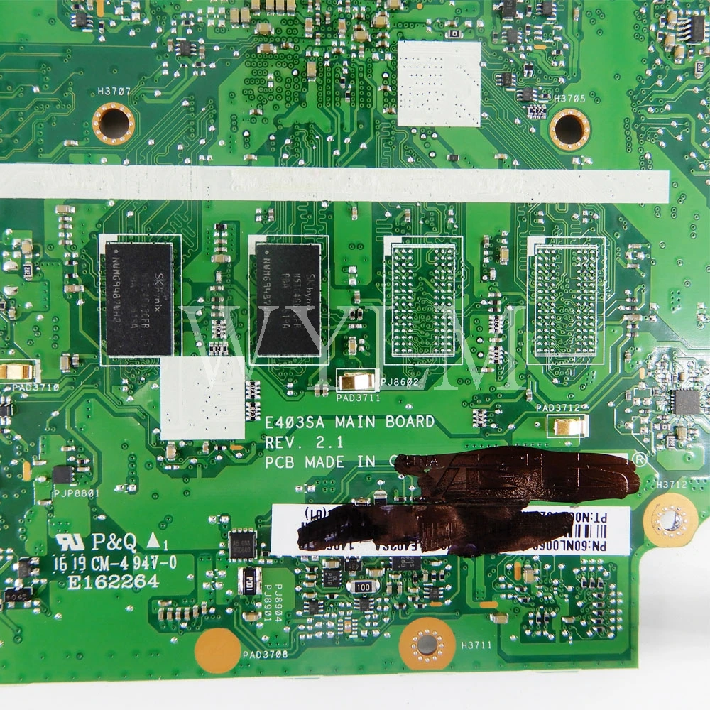  E403SA motherboard REV2.1 N3700CPU 2 GB RAM 32G SSD Für ASUS E403S E403SA laptop mainboard Getestet