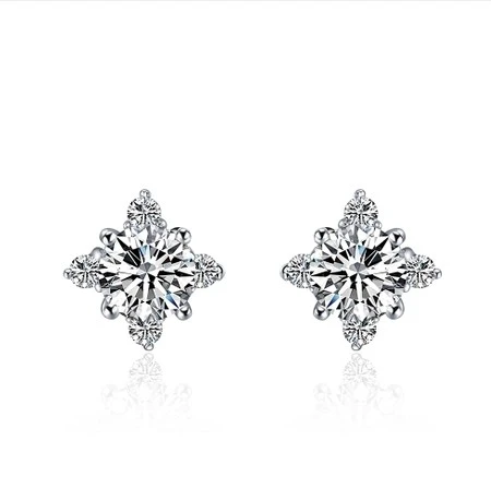 Starlight Stunning 0 6ct Piece Sona Synthetic Diamonds Earrings For Starlight Stunning 0 6ct Piece Sona Synthetic Diamonds Earrings For Women Top Quality 925 Silver Luxury Color Wedding In Stud From Jewelry
