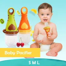 1Pcs Fresh Food Baby Pacifiers Heart-shaped Fruit Feeder Nipples Feeding Safe Baby Supplies Nipple Teat Pacifier Bottles Nibbler