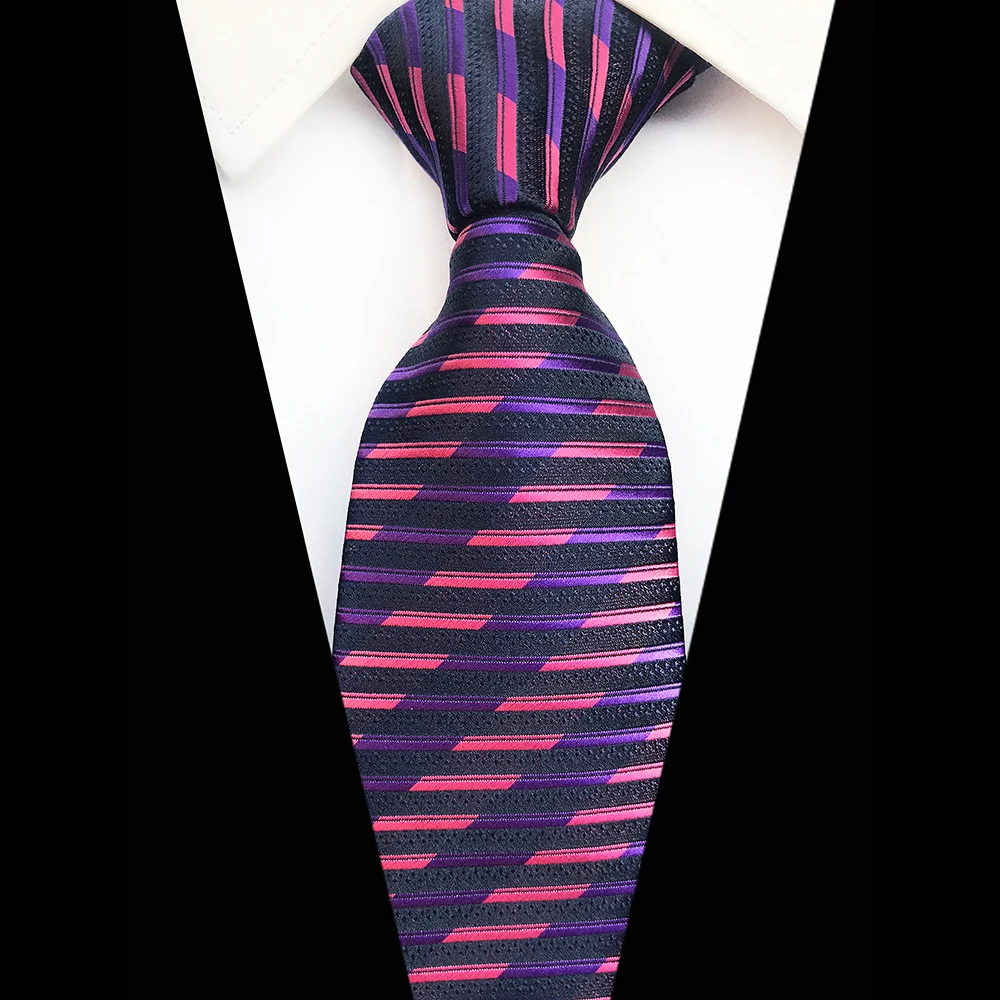 GUSLESON роскошный 8 см галстук цветочный плед Пейсли ЖАККАРДОВЫЕ тканые классические мужские галстуки для шеи Свадебные вечерние галстуки для жениха шелковый галстук