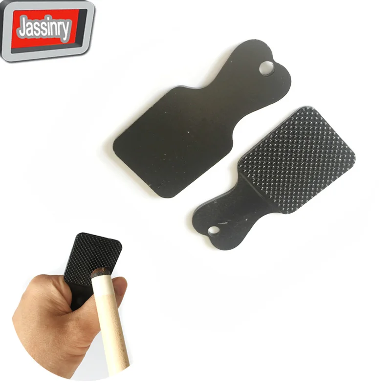 free shipping 1pc Metal Billiard Pool Cue Tip Shaper Burnisher Black