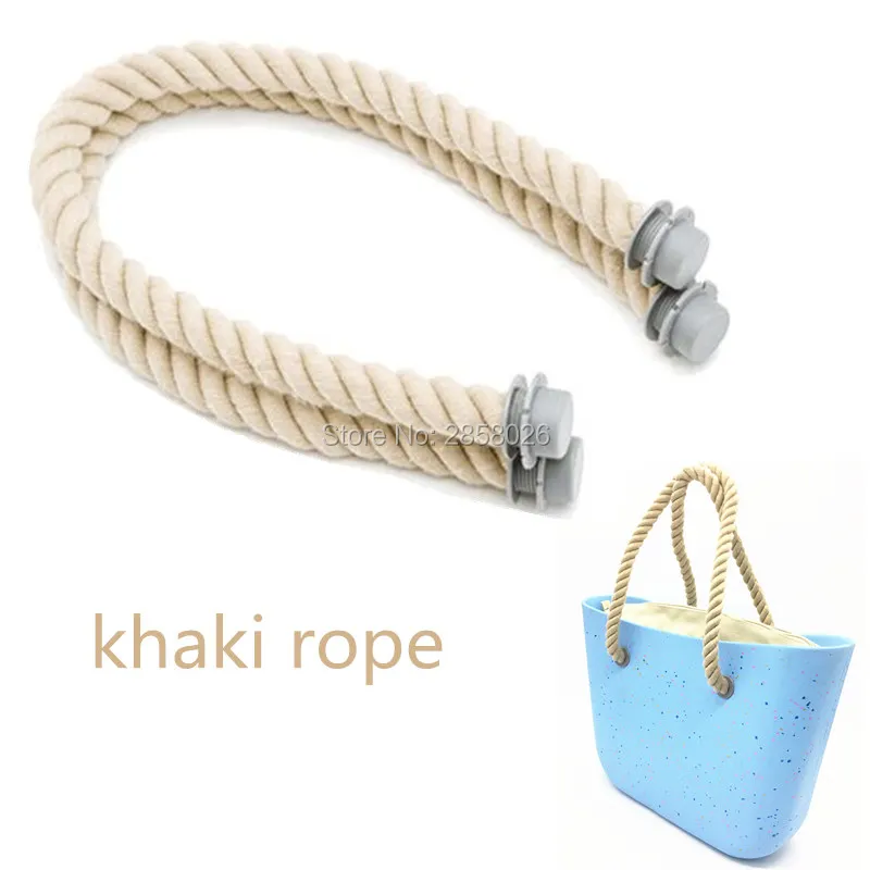 Online 65cm 1 par 2 uds mango de cuerda para Italia bolso de playa obag estilo de moda para accesorios obag mango