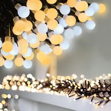 3M 400 светодиодный Сказочный светильник, гирлянда, фейерверк, светильник, водонепроницаемый, для дома, сада, вечерние, для сцены, для улицы, праздничное украшение, 2 цвета