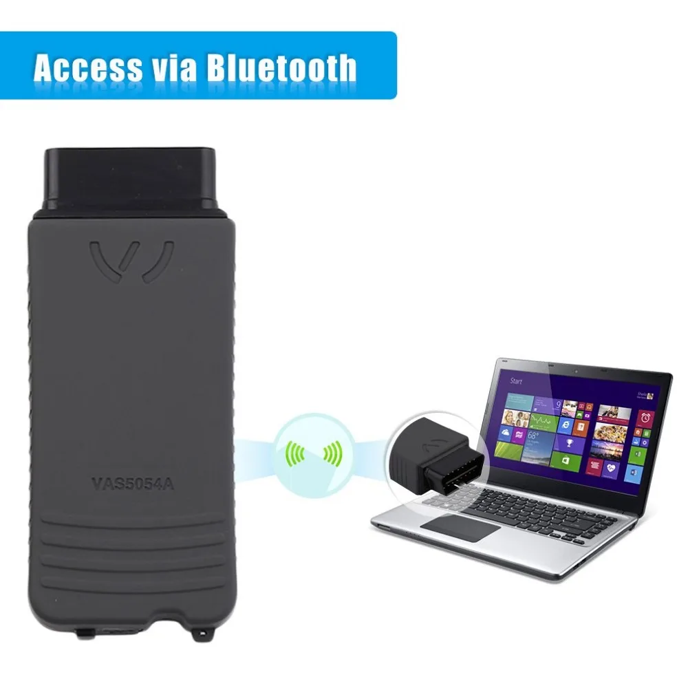 Новый Стиль Профессиональный VAS 5054A V3.0.3 Bluetooth автомобиля диагностический инструмент для VW для Audi Универсальный автоматический сканер Лидер