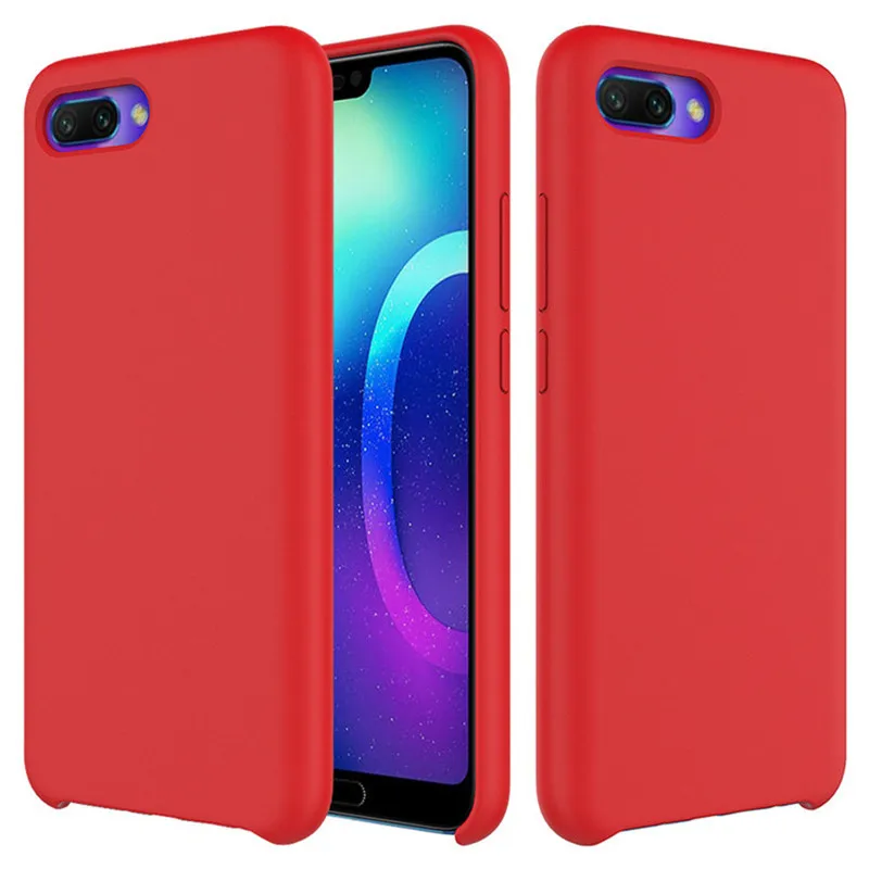 Чехол Originele Siliconen для huawei Honor V20 8X mate 20 Lite P30 Pro P20 Nova 4E Y9 2019 Роскошный чехол 10