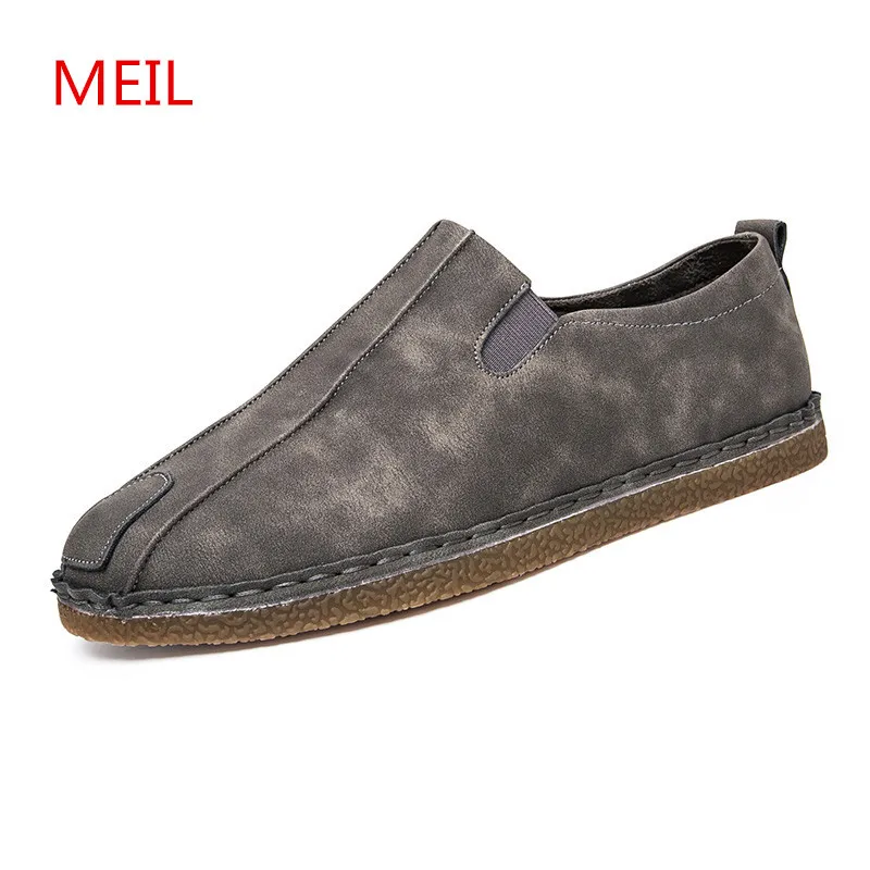 

Handmade Mens Loafers Casual Leather shoes Men Driving Shoes Breathable Casual Mens Moccasins designer Shoes chaussure homme