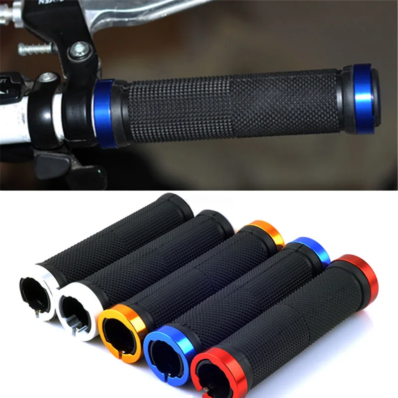 white bike handlebar grips