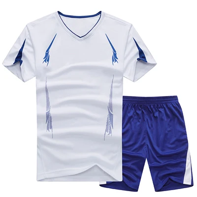 DIMUSI Летняя мужская спортивная одежда с принтом комплекты мужские толстовки с капюшоном, пуловер хип-хоп Мужская футболка+ шорты 2 шт. спортивный костюм свитшоты одежда 9XL - Цвет: White
