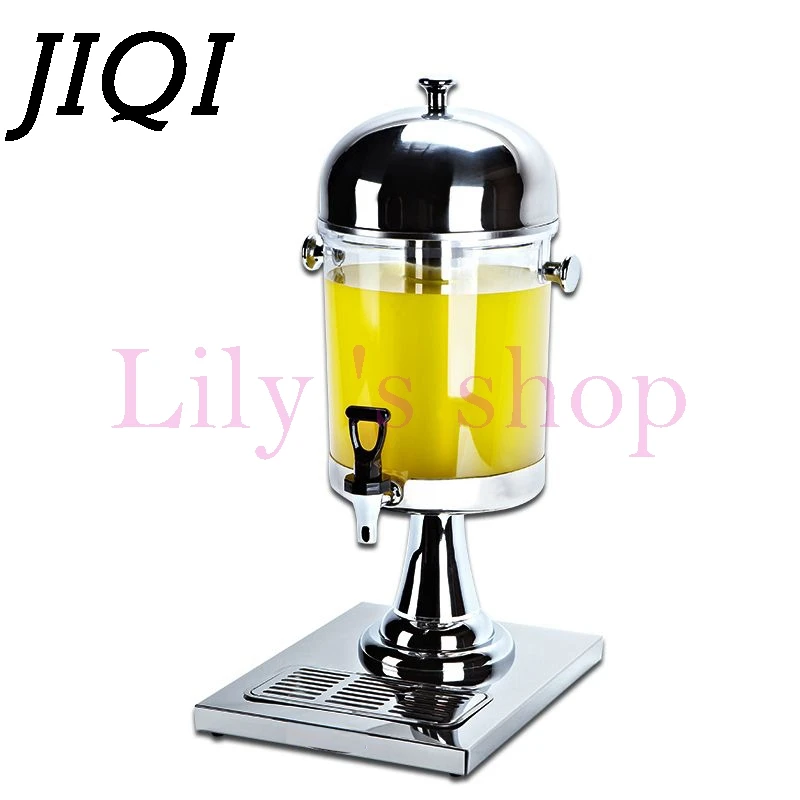 JIQI 8L Ice/hot beverage Fruit juice barrel commercial home party milk tea Coke Beer faucet Soda drink Dispenser Slush Machine JIQI 8L Ice/hot beverage Fruit juice barrel commercial home party milk tea Coke Beer faucet Soda drink Dispenser Slush Machine