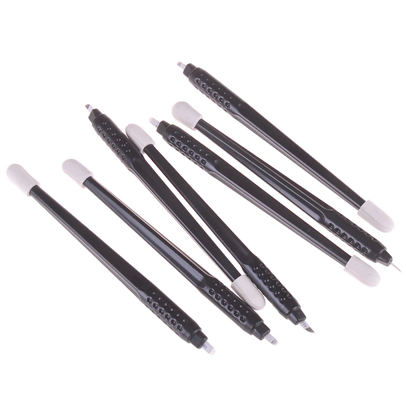 Microblading ручная одноразовая ручка для тату с иглой бровей 7F 18U иглы вышивания