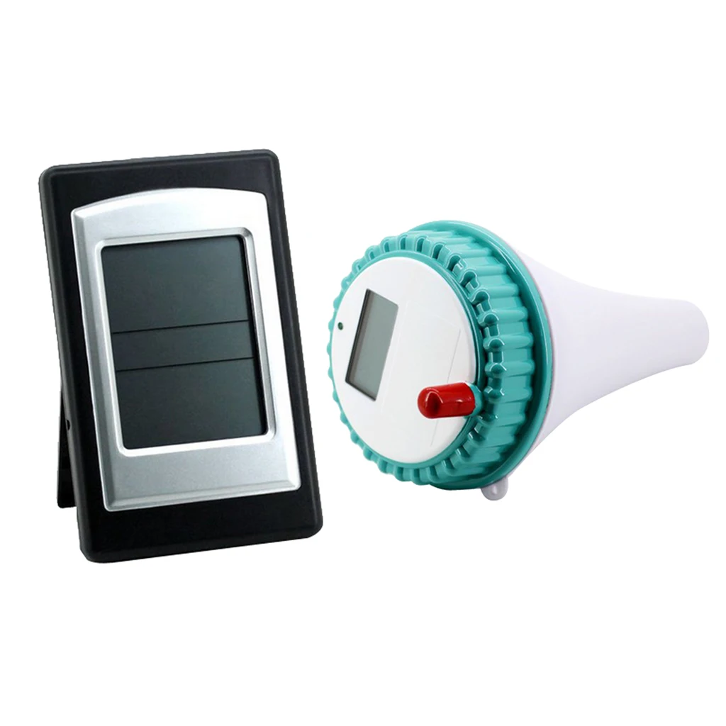 Wireless Solar Power Floating Swimming Pool Equipment Floating Water Thermometer Baby Pool Sauna Water Temperature Gauge