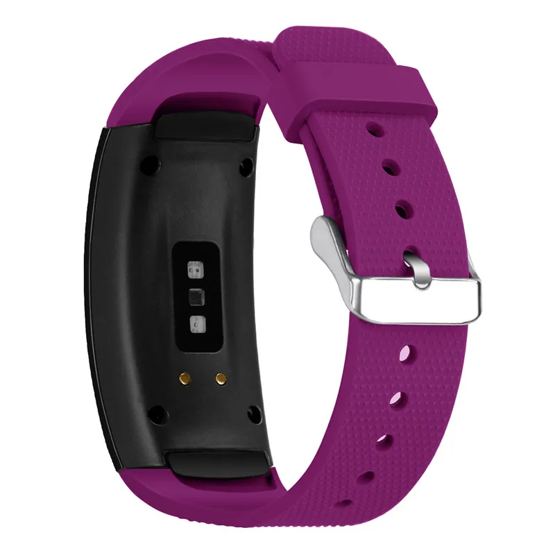 Прямая поставка, браслет, часы на запястье для samsung gear Fit2 Fit 2 Pro, ремешок, силиконовый браслет для gear Fit2 PRO, SM-R360, ремешок для часов - Цвет: Purple