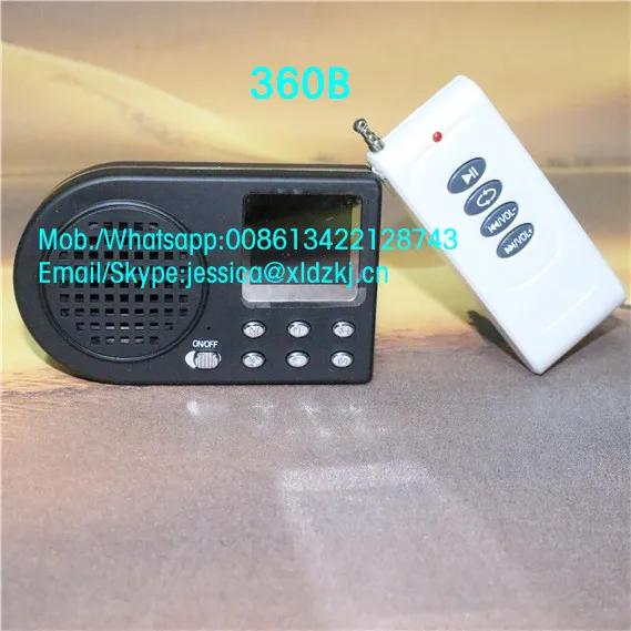 

Remote control 10w mp3 bird callers 360