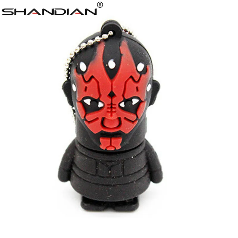 Cartoon Star wars Pen drive 64GB Pendrive darth vader 4gb 8gb 16gb 32gb 64gb usb flash drive flash memory stick pendriver U disk