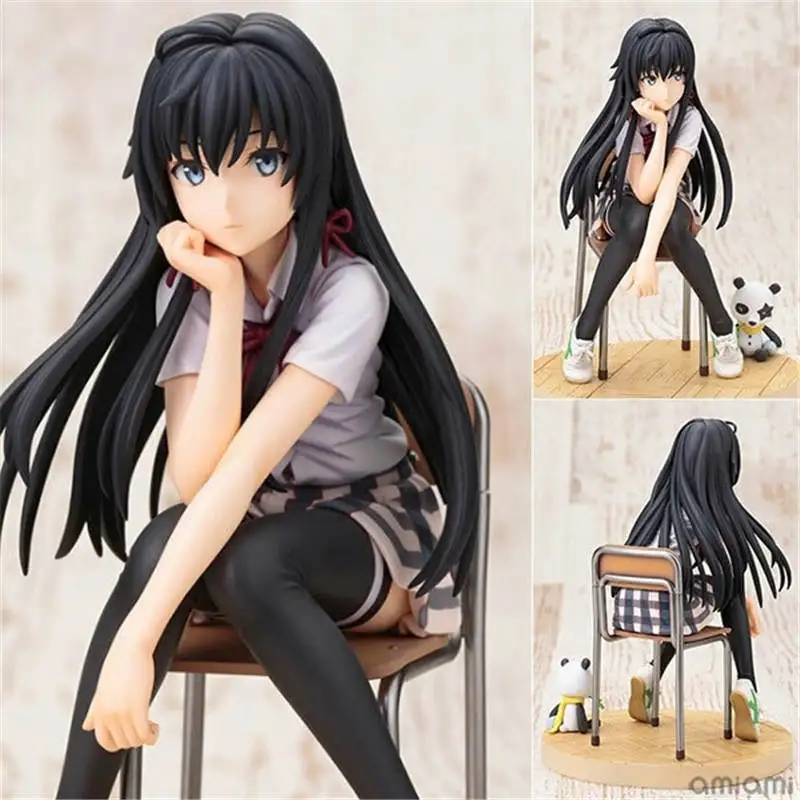 Yukino Yukinoshita Action Figure Toy Model My Youth Love Story Figures Anime PVC Collection Toys My Teen Romantic Comedy SNAFU  10