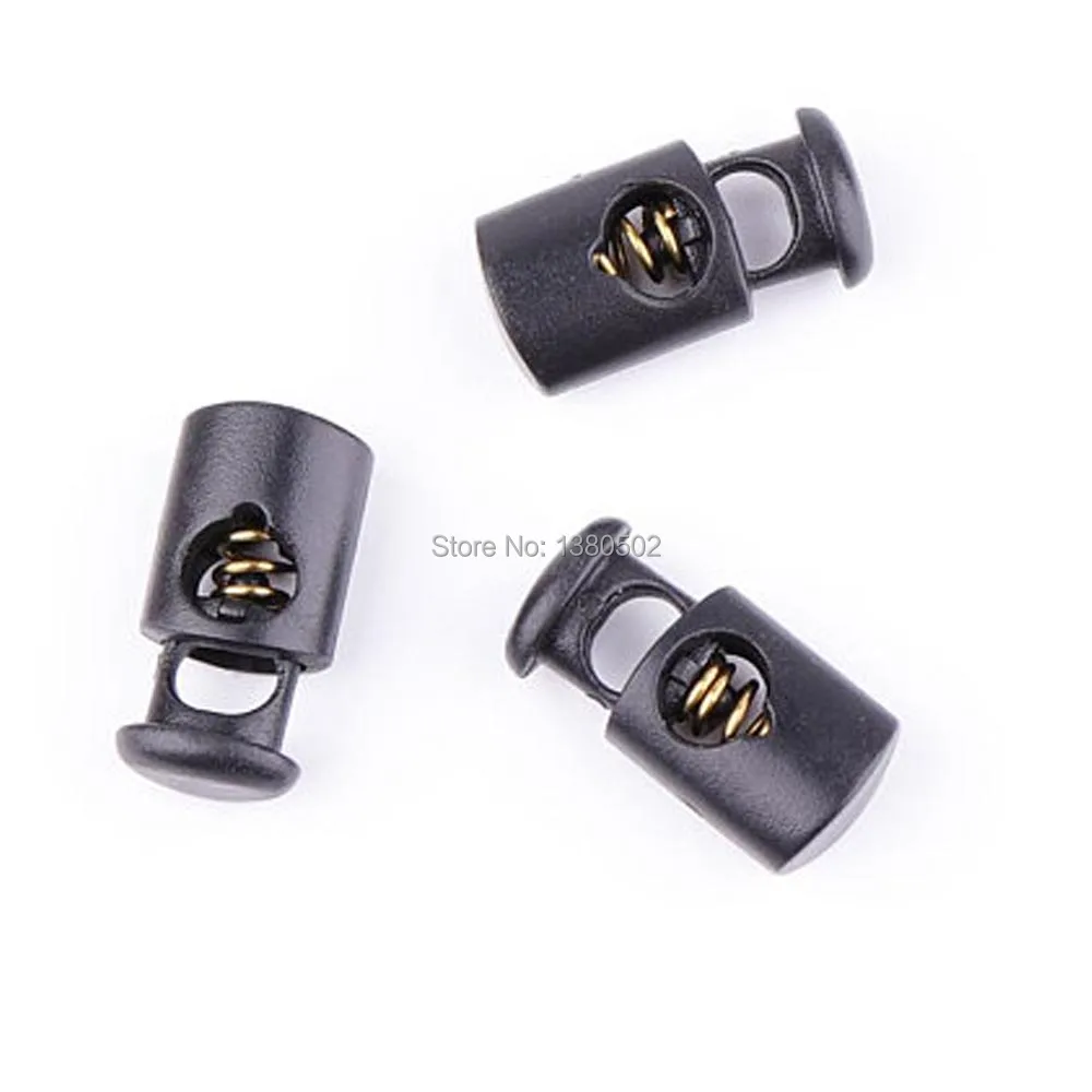 20pcs/lot Stopper For Elastic Cord 16*8mm Cords Lock plastic Clip