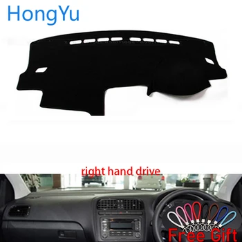 

Car Dashboard Cover Dash Mat Board Pad Carpet Dashmat Interior Mats for Volkswagen polo 2013-2018 Right Hand Drive Accessories
