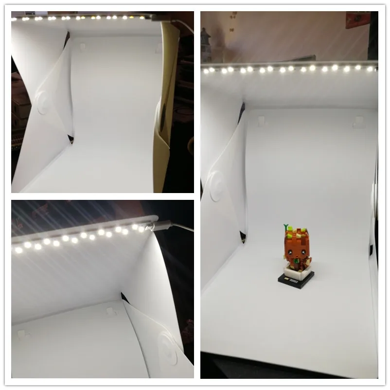 Новейший портативный складной софтбокс для фотосъемки светильник ing Kit светильник box фотостудия светильник box для iPhone Samsang цифровой DSLR камеры