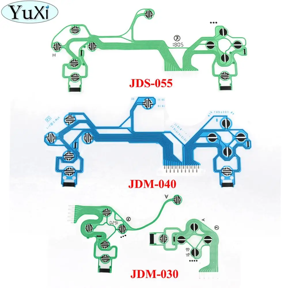 

YuXi JDM-030 JDM-040 JDS-055 For PS4 controller conductive film flex cable high quality for ps4 joystick repair part