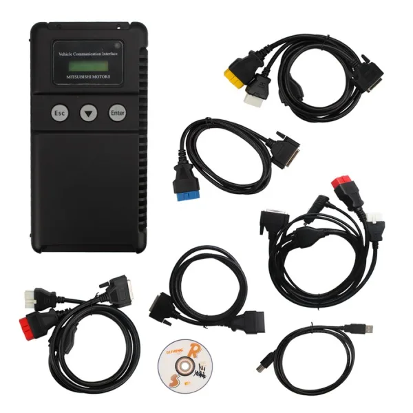 

Mut 3 Mut III Scanner for Mitsubishi MUT3 MUT-3 for Cars and Trucks with Coding Function Multi-language