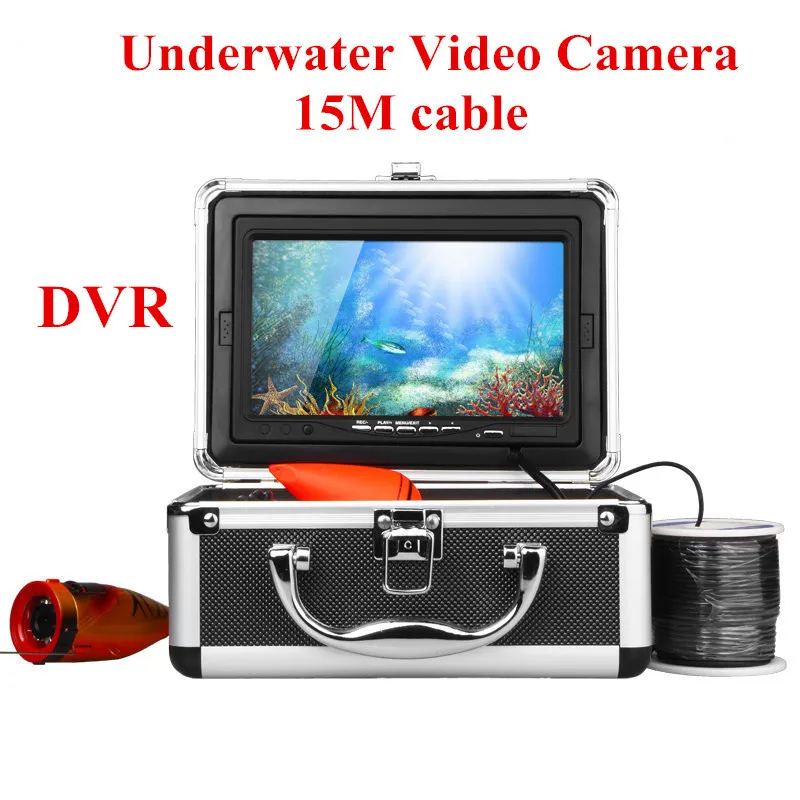 Fish Finder Fishing Underwater Video Camera 1000 Tv Line 7" Lcd Monitor