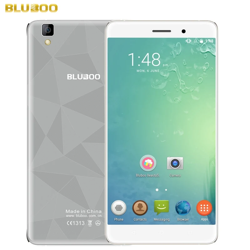 3000mAh BLUBOO Maya ROM 16GB RAM 2GB WCDMA 3G 5 5 Android 6 0 MTK6580A Quad