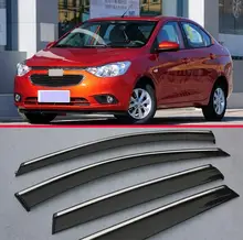For Chevrolet Sail 2015 2016 2017 Window Wind Deflector Visor Rain/Sun Guard Vent