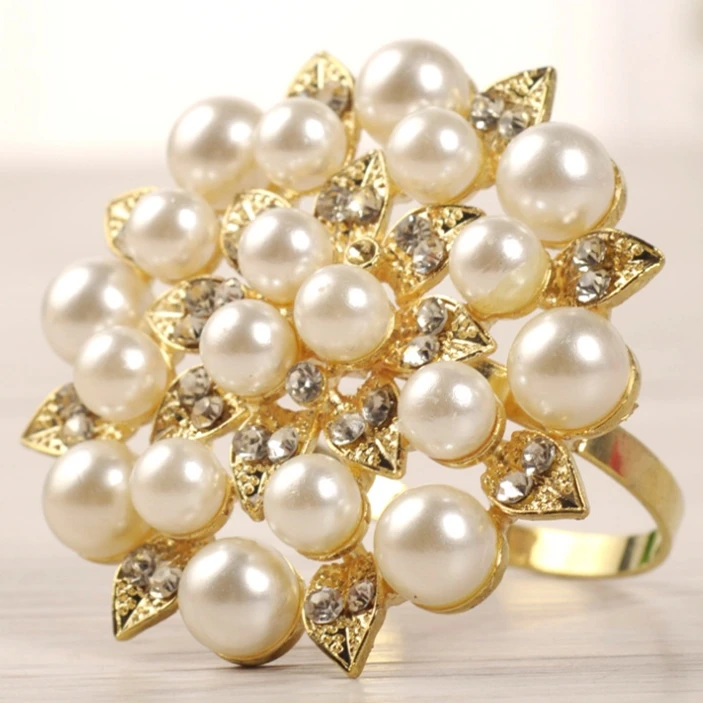 Marious 20 قطعة/الوحدة رائعة الراقية فندق مطعم مخصصة زهرة منديل الدائري فندق الزفاف الجدول الديكور البنود