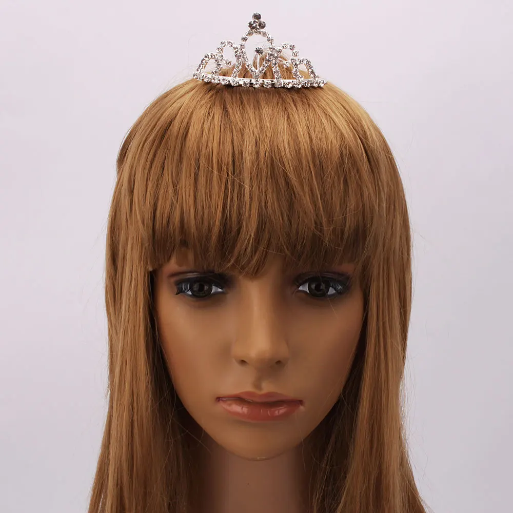 Shining Rhinestone Bridal Hair Comb Crowncrown manufacturercrown