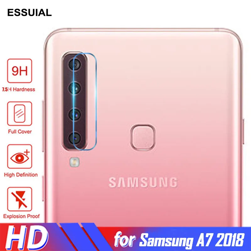 

Glass for Samsung A7 A9 2018 A30 A50 A70 Protective Glass on A7 2018 Back Camera Lens Tempered Camera Glass for Samsung A50 A70