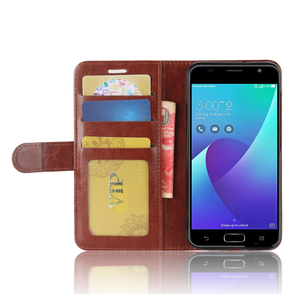 Бренд gligle R64 pattern кожаный бумажник чехол для Asus ZenFone V V520KL защитный чехол для корпуса сумки