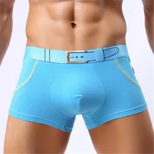 Для Мужчин's Шорты для женщин боксер, пикантные Для мужчин печатных Мужские экзотические боксёры спандекс хлопок Нижнее Бельё для девочек, Для Мужчин's Мужские экзотические боксёры