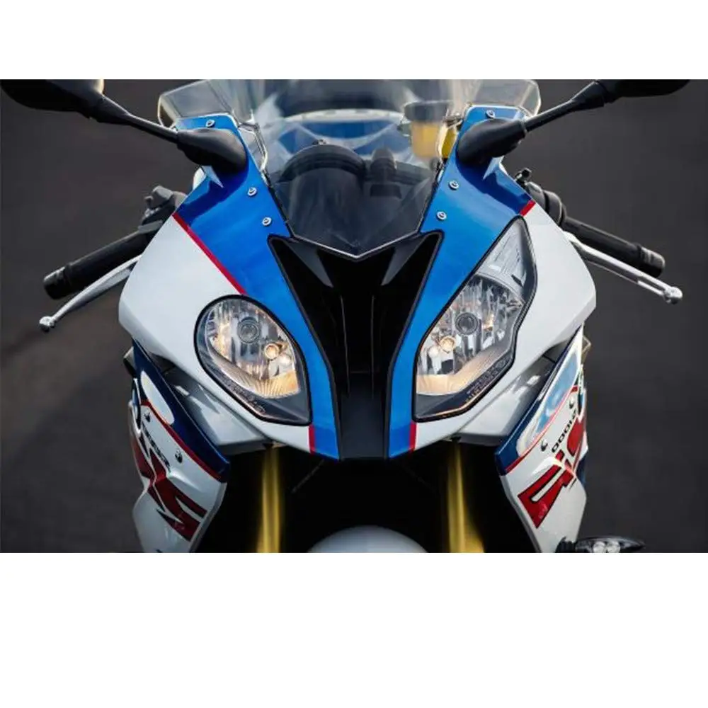 Мотоцикл для bmw s1000rr Передняя голова нос клобук воздухозаборника углеродного волокна цвет обтекателя оболочки для S1000RR