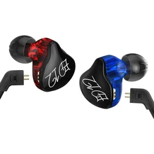 KZ ED12 наушники 3,5 мм в уши спортивные наушники со съемным кабелем шумоподавление музыкальные наушники для мобильного телефона