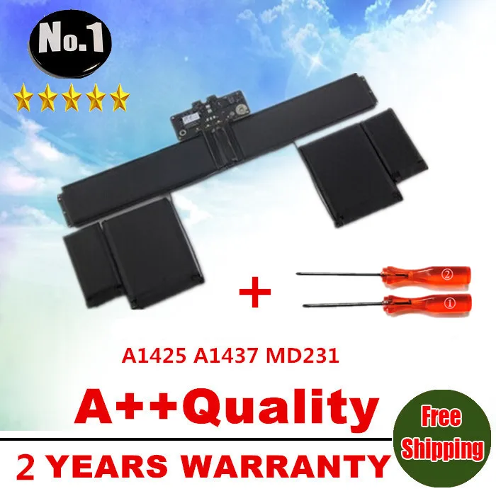 Wholesales NEW Laptop Battery FOR Apple Macbook Pro Retina13-INCH A1425 (2012 Year) A1437