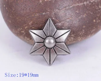 

30x Star Flower Rapid Rivet Stud Set For Bag Shoe Clothing Leathercraft Conchos