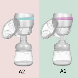 Электрический автоматический молокоотсос интегрированное использование перезаряжаемый массажер с бутылкой для доения материнства