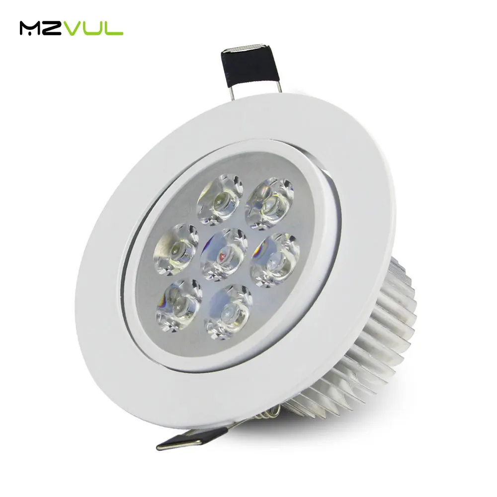 

Dimmable Ceiling Downlight 3W 4W 5W 7W Recessed LED Bulb led Spot AC85V-265V Indoor Lighting Downlight With LED Driver