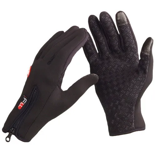Men/Women TouchScreen Winter Leather Gloves