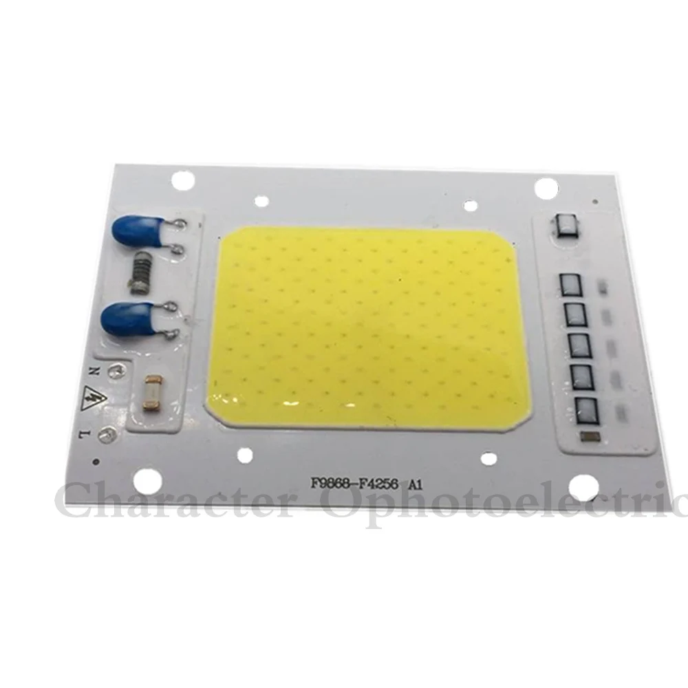 50 W LED COB Chip 220V High lumen LED Lamp Bulb Waterproof IP65 Light Chips Input Smart IC For DIY Spotlight Floodlight
50 W LED COB Chip 220V High lumen LED Lamp Bulb Waterproof IP65 Light Chips Input Smart IC For DIY Spotlight Floodlight