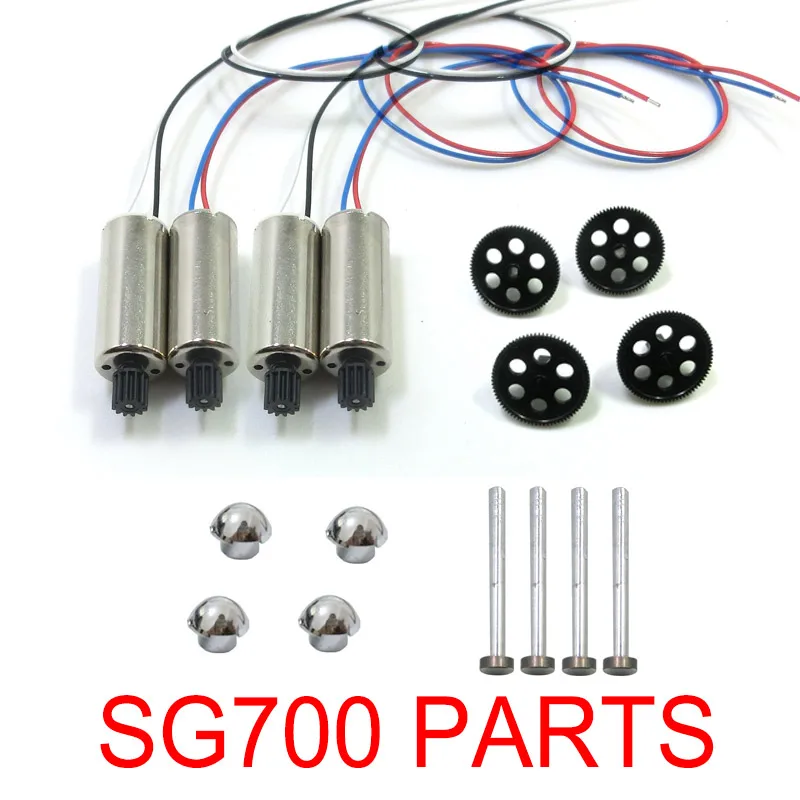 SG700 SG 700 RC Drone Spare Parts Motors And Engines Main Gear Propeller Fixed Cover Iron Shaft Quadcopter Original Accessories