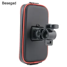 Besegad Универсальный водонепроницаемый велосипедный держатель для телефона для iPhone 6 7 8 держатель для руля велосипеда мотоцикла