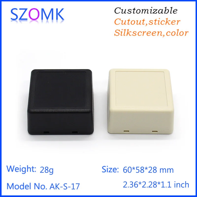 plastic enclosure for electronics control box szomk diy enclosure junction box plastic housing small abs instrument enclosure distribution box black plastic box enclosure electronics case  (10).jpg
