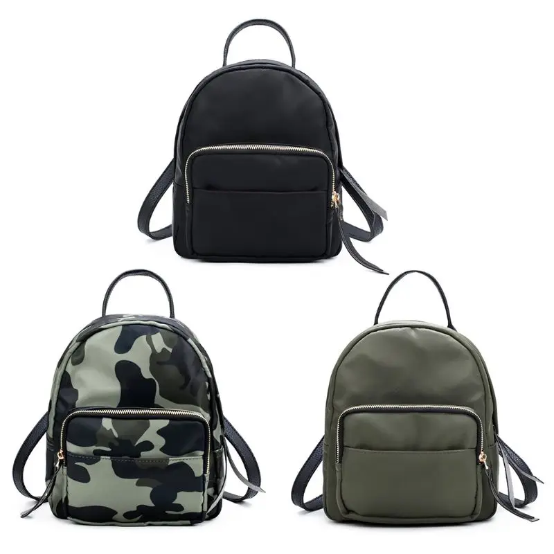 

THINKTHENDO New Fashion Women Small Backpack Travel Nylon Shoulder Crossbody Bag Casual Dyaback