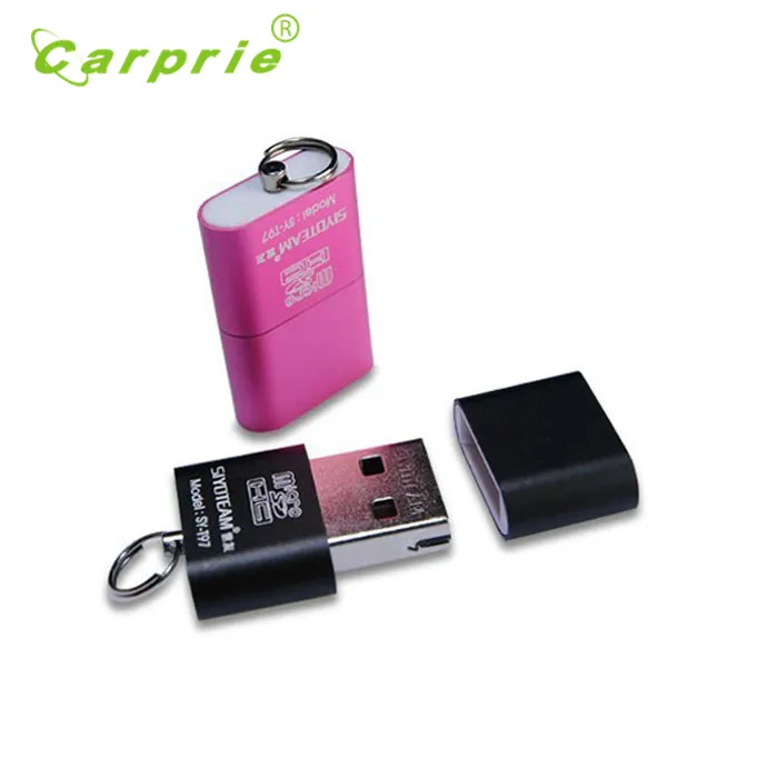 Binmer высокоскоростной мини USB 2,0 Micro SD TF T-Flash адаптер для чтения карт памяти 17Jul08 дропшиппинг