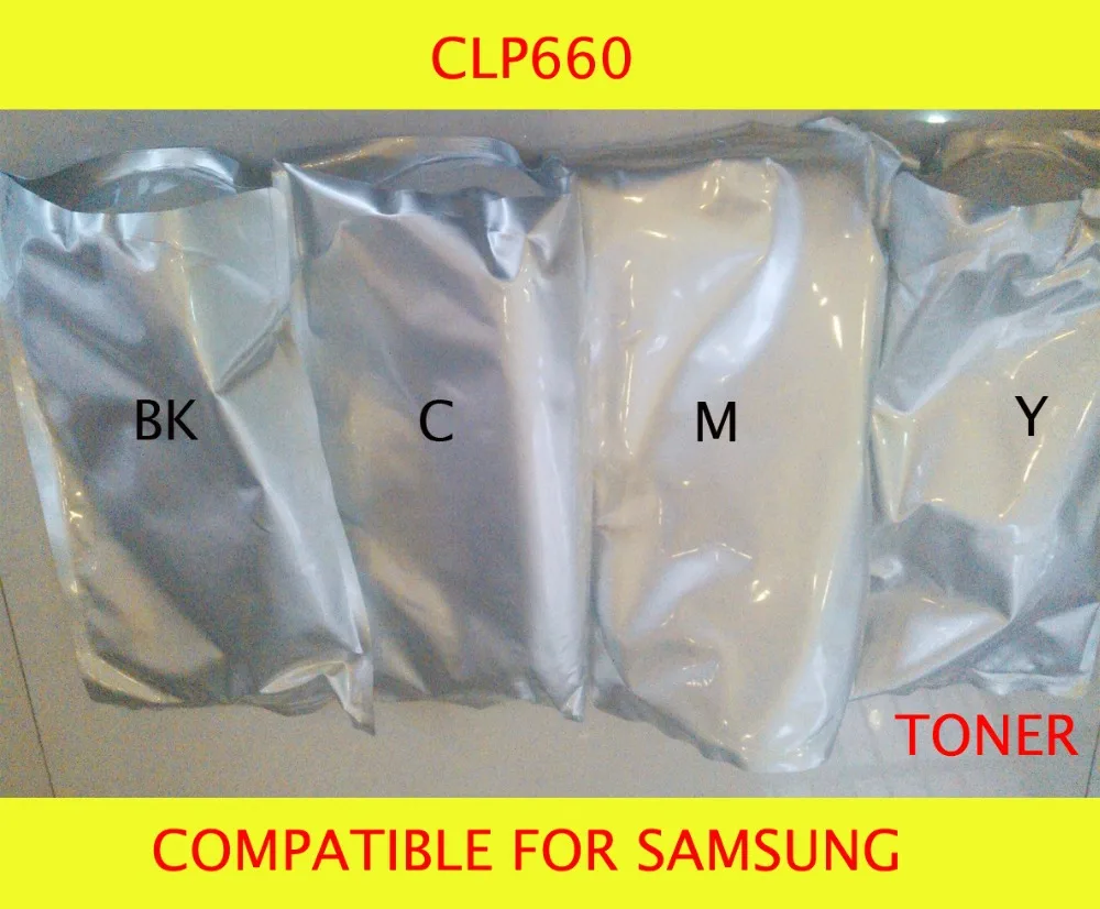 Fast Delivery Compatible for samsung CLP660 Chemical Color font b Toner b font Powder Free Shipping